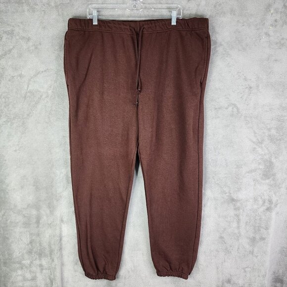 Mens Brown No Boundaries Joggers Sweatpants 30" Inseam Size XL - Picture 2 of 10